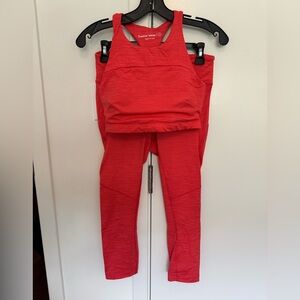 Outdoor Voices crop top and leggings set